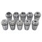 H & H Industrial Products Pro-Series 10 Piece ER-16 Spring Collet Set With Rack 3901-5360 - alternate 2